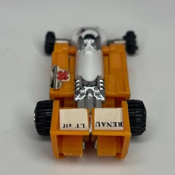 Vintage Transformer GoBots Yellow Formula 1 Renault Elf - Picture 4 of 8